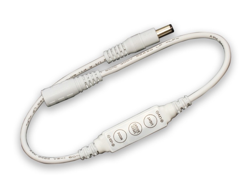 R102 Mini 3-Key Single Color Controller/Dimmer