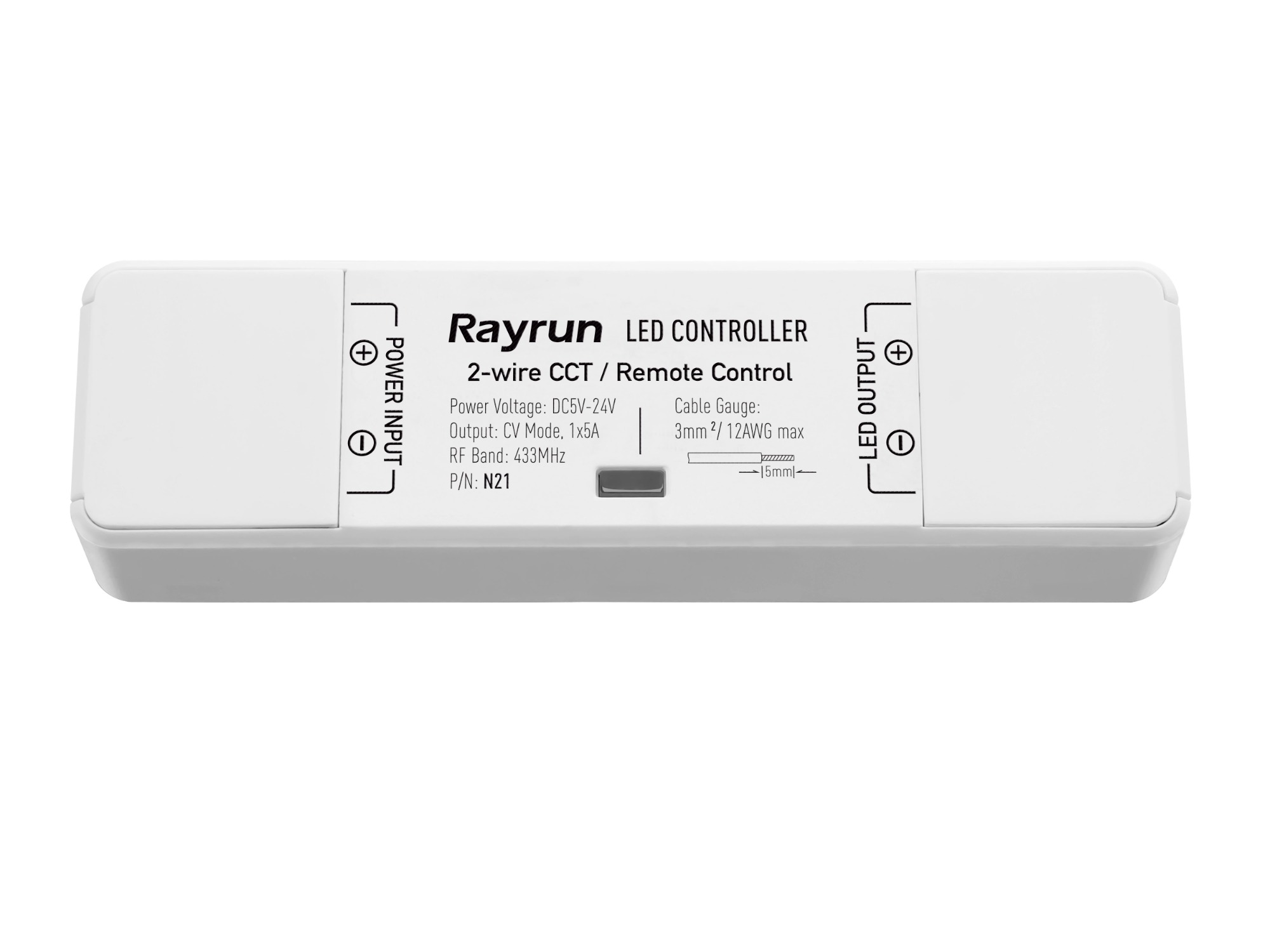 N21 Nano RF 可调色温 LED 控制器