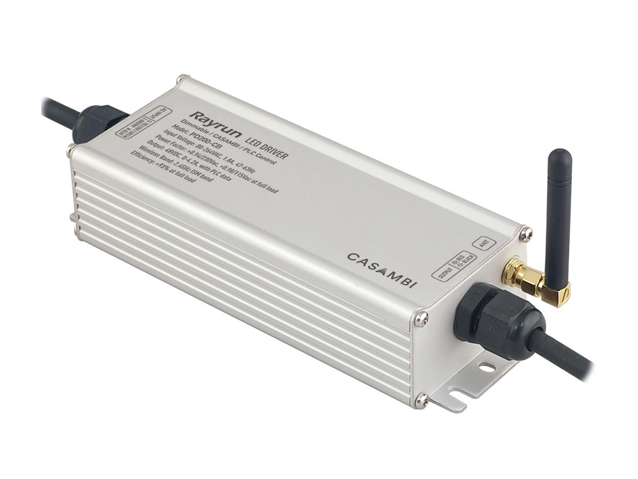 PD200CB(-S) Casambi 系列 PLC LED 主机驱动